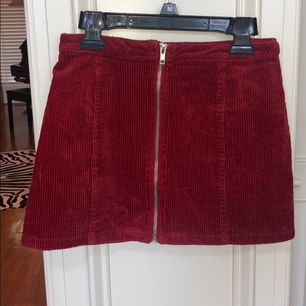 Forever 21 Red Skirt